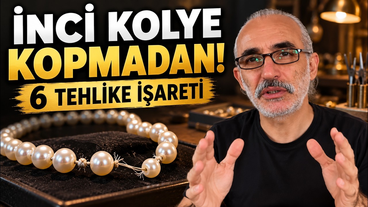 İnci Kolye Kopmadan Önce 6 İşaret! İp, Düğüm ve Kilit Kontrolü — video kapağı