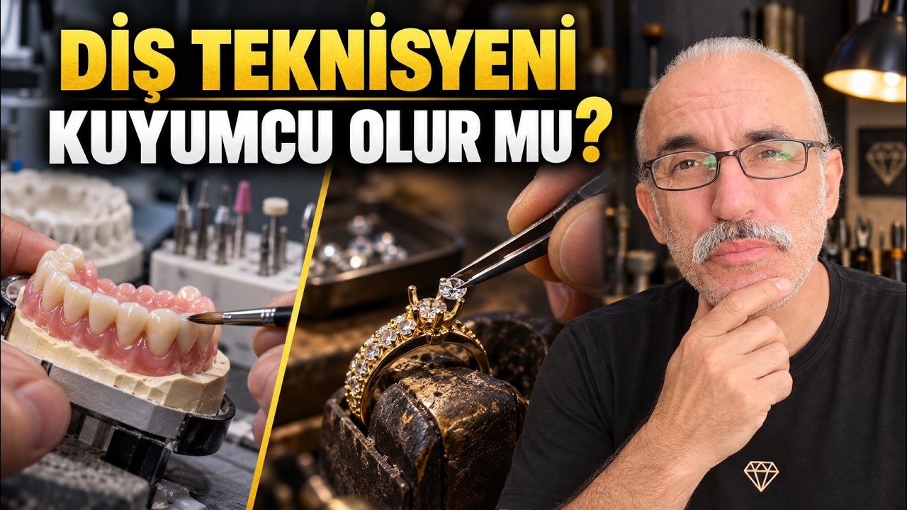 Diş Teknisyeni Kuyumcu Olabilir mi? 8 Ortak Beceri, 1 Büyük Fark — video kapağı