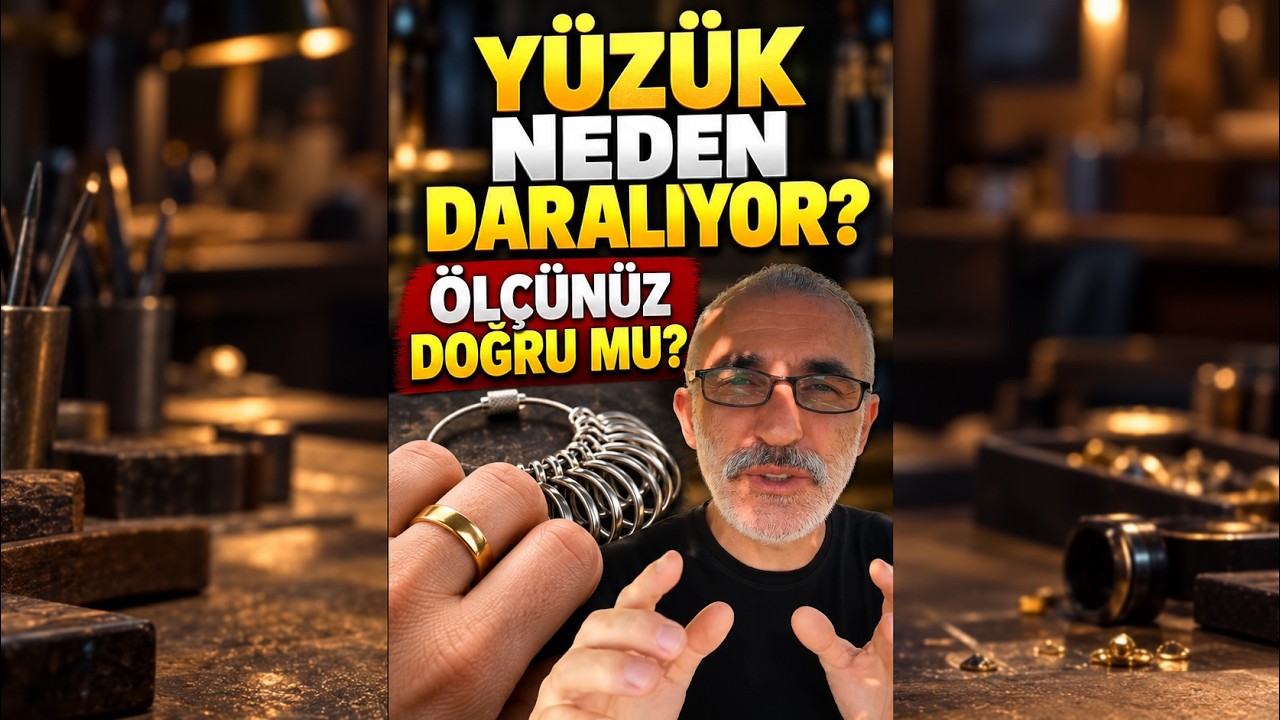 Yüzük Sabah Bol, Akşam Dar mı? Doğru Yüzük Ölçüsü Nasıl Alınır? — video kapağı