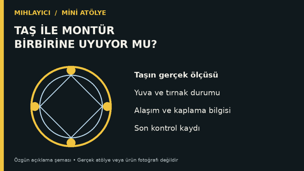 Taşsız 925 Gümüş Montür Seçimi: Mıhlamaya Uygunluk Nasıl Kontrol Edilir?